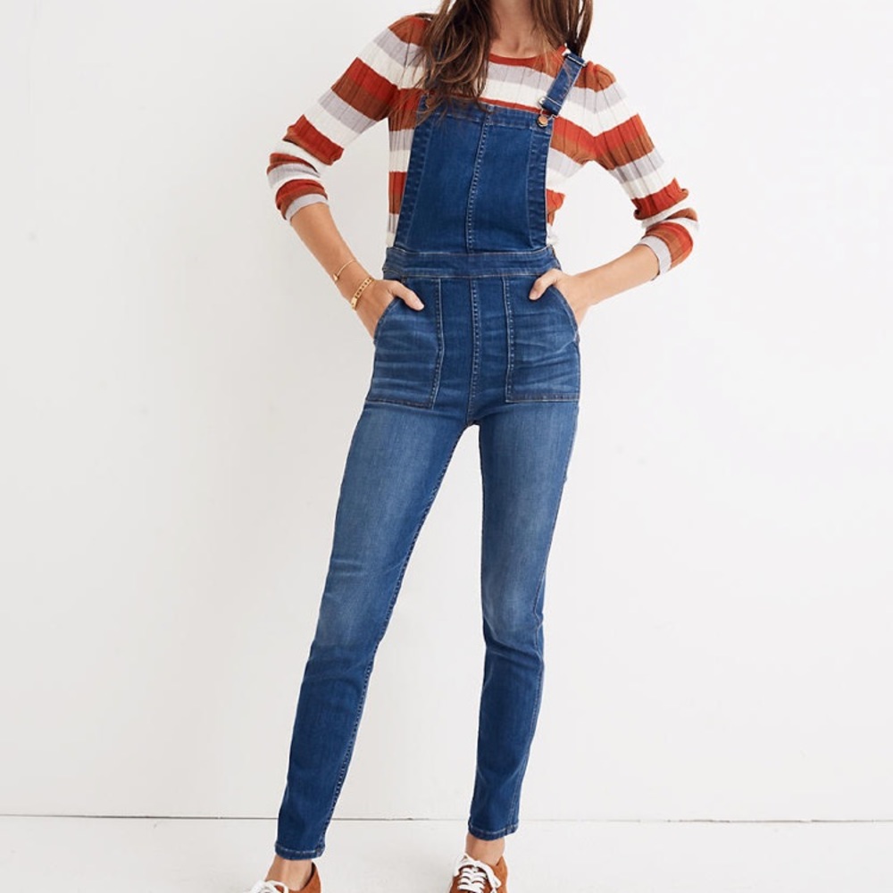 NWT Madewell Skinny Overalls, Medium